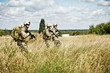 Soldier in patrol