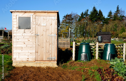 Photo: Shed on allotment Shed on allotment