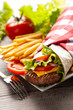 wrap sandwich
