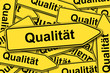 Illustration: Qualität - Schilder Qualität - Schilder