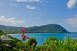 canvas print picture - Caribbean Bay Viewing Point