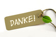 Danke! Umweltfreundliche Plakette
