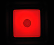 Macro shot of the "Record" button