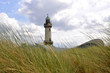 Foto: Warnemünde Leuchtturm von den Dünen aus gesehen Warnemünde Leuchtturm von den Dünen aus gesehen