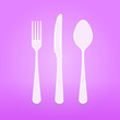 Violet Cutlery Set