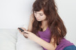 Girl with phone