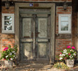 Darßer Haustür in Wustrow, Mecklenburg-Vorpommern