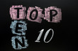 Crossword of Top Ten