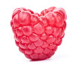 raspberry on white
