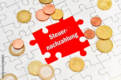 Foto: Steuernachzahlung Steuernachzahlung