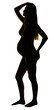 Photo: Silhouette of Naked Pregnant Woman Silhouette of Naked Pregnant Woman