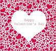 Vektor: Pattern hearts, Happy Valentine's Day Pattern hearts, Happy Valentine's Day