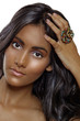Photo: tanned beauty with a ring tanned beauty with a ring