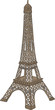 Eiffel tower in Paris, France