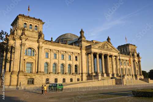 Photo: Reichstag building in Berlin Reichstag building in Berlin