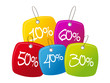 Etichette Sconti Percentuale