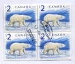 white bear on canadian stamps