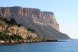 Cap Canaille vu de la plage de Cassis