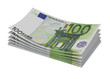 Stack of 100€ bills
