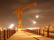 Grue jaune Titan à Nantes - Bretagne historique Grue jaune Titan à Nantes - Bretagne historique