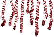 Background made from many colorful ribbons