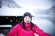Foto: Junge Frau im Schnee Junge Frau im Schnee
