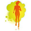 Running girl Running girl