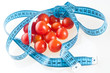 tomato with measurement