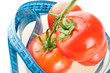 tomato with measurement