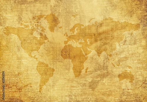 Illustration: Old World Map Old World Map