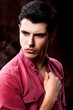 A trendy European man dressed in contemporary cloth