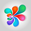 Abstract flower