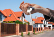 Keys being handed over the house