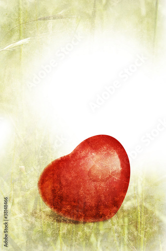 Photo: textured heart textured heart