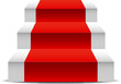 stairs with red carpet