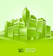 Vector: Green town Green town
