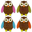 Felt Owl Set