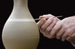 Potter's hands