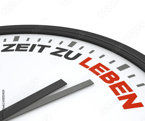 Illustration: Zeit zu leben Zeit zu leben