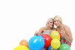 Zwischen Luftballons