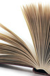 Open book close-up