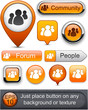 Forum high-detailed modern buttons.
