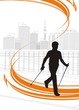 nordic walking city