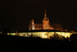 Prague castle in the night Prague castle in the night