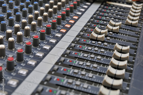 Photo: Sound mixer Sound mixer