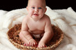 funny 8-month-old baby