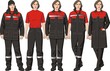 Vektor: The clothes complete set The clothes complete set