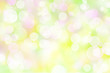 pastel colored spring bokeh lights effect background