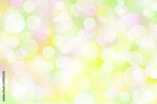 Photo: pastel colored spring bokeh lights effect background pastel colored spring bokeh lights effect background