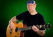 man with a guitar